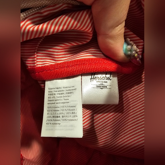 Herschel backpack Sold out Nwt rose color - Picture 5 of 6